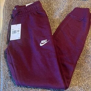 Nike Women's Burgundy Joggers